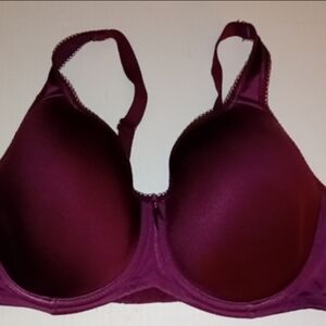 Wacoal Solid Purple Women's Bra Sz 34DD #853192